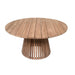 Buitentafel Cindo Teakhout Naturel hout 120 cm-Tuinmeubels-Livingfurn