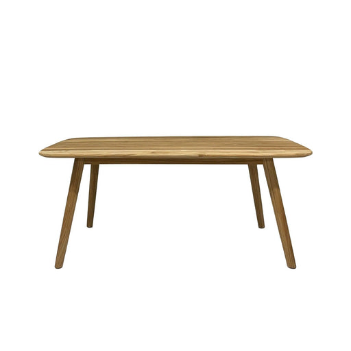 Buitentafel Lugano Teakhout Naturel hout 100x180 cm-Tuinmeubels-Livingfurn