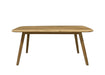 Buitentafel Lugano Teakhout Naturel hout 100x180 cm-Buitentafels-Livingfurn