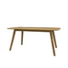 Buitentafel Lugano Teakhout Naturel hout 100x180 cm-Buitentafels-Livingfurn