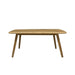 Buitentafel Lugano Teakhout Naturel hout 100x180 cm-Tuinmeubels-Livingfurn