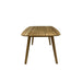 Buitentafel Lugano Teakhout Naturel hout 100x180 cm-Tuinmeubels-Livingfurn