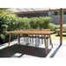 Buitentafel Lugano Teakhout Naturel hout 100x180 cm-Tuinmeubels-Livingfurn