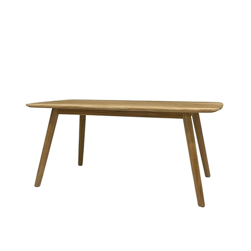 Buitentafel Lugano Teakhout Naturel hout 100x180 cm-Tuinmeubels-Livingfurn