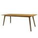 Buitentafel Lugano Teakhout Naturel hout 100x240 cm-Tuinmeubels-Livingfurn