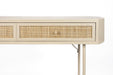 Bureau Amaya 2dr MDF Beige 40x120 cm-Consoletafels-Creating Home