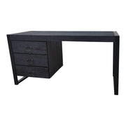 Bureau Boaz Zwart 145x58x74 cm-Bureaus-Starfurn