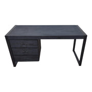 Bureau Boaz Zwart 145x58x74 cm-Bureaus-Starfurn
