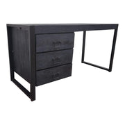 Bureau Boaz Zwart 145x58x74 cm-Bureaus-Starfurn