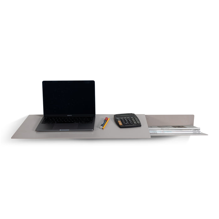 Bureau DRIFT Staal Silky Taupe 100x35x10.5cm Spinder Design-Bijzettafels-Spinder