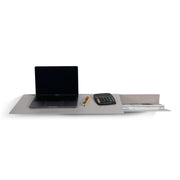 Bureau DRIFT Staal Silky Taupe 100x35x10.5cm Spinder Design-Bureaus-Spinder