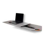 Bureau DRIFT Staal Silky Taupe 100x35x10.5cm Spinder Design-Bureaus-Spinder