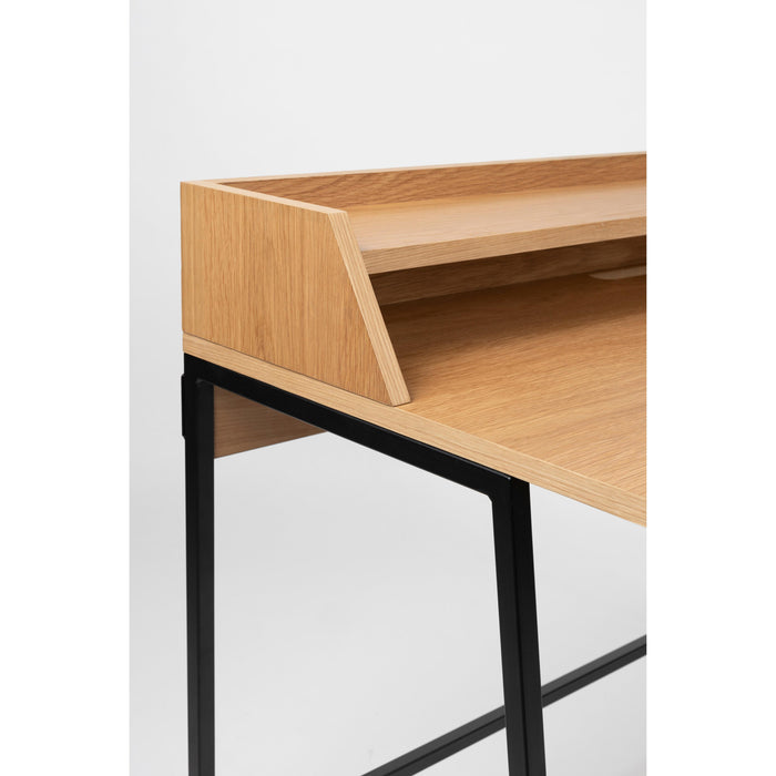 Bureau Giorgio Eikenfineer Naturel 120x60 cm-Bureaus-Creating Home