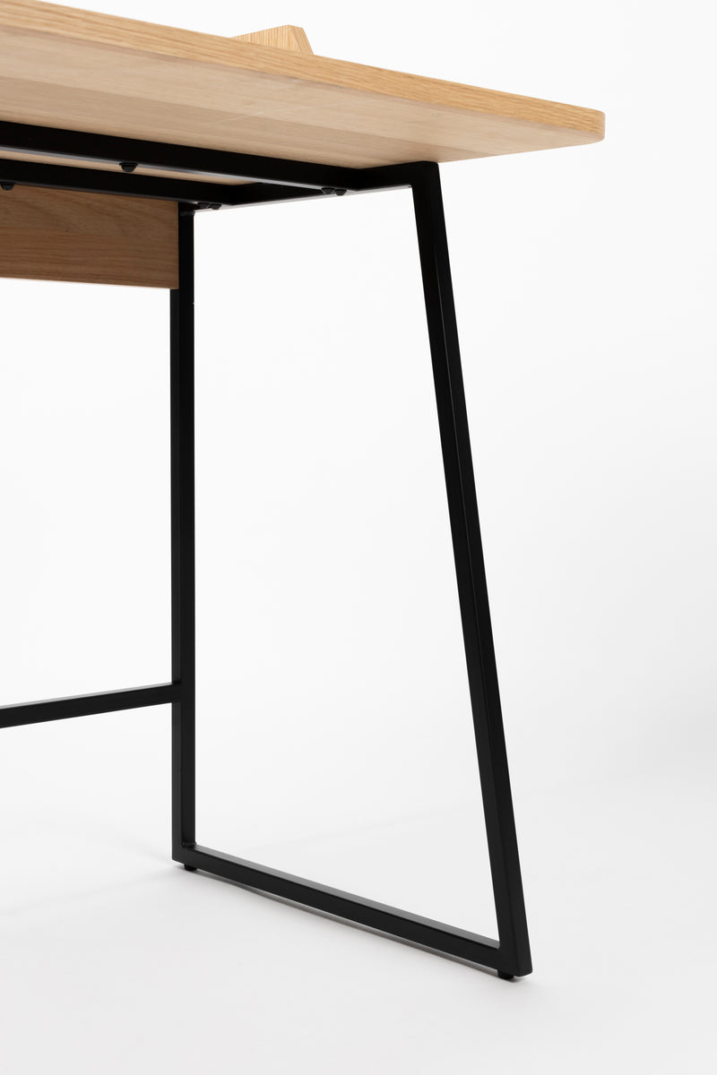 Bureau Giorgio Eikenfineer Naturel 120x60 cm-Bureaus-Creating Home