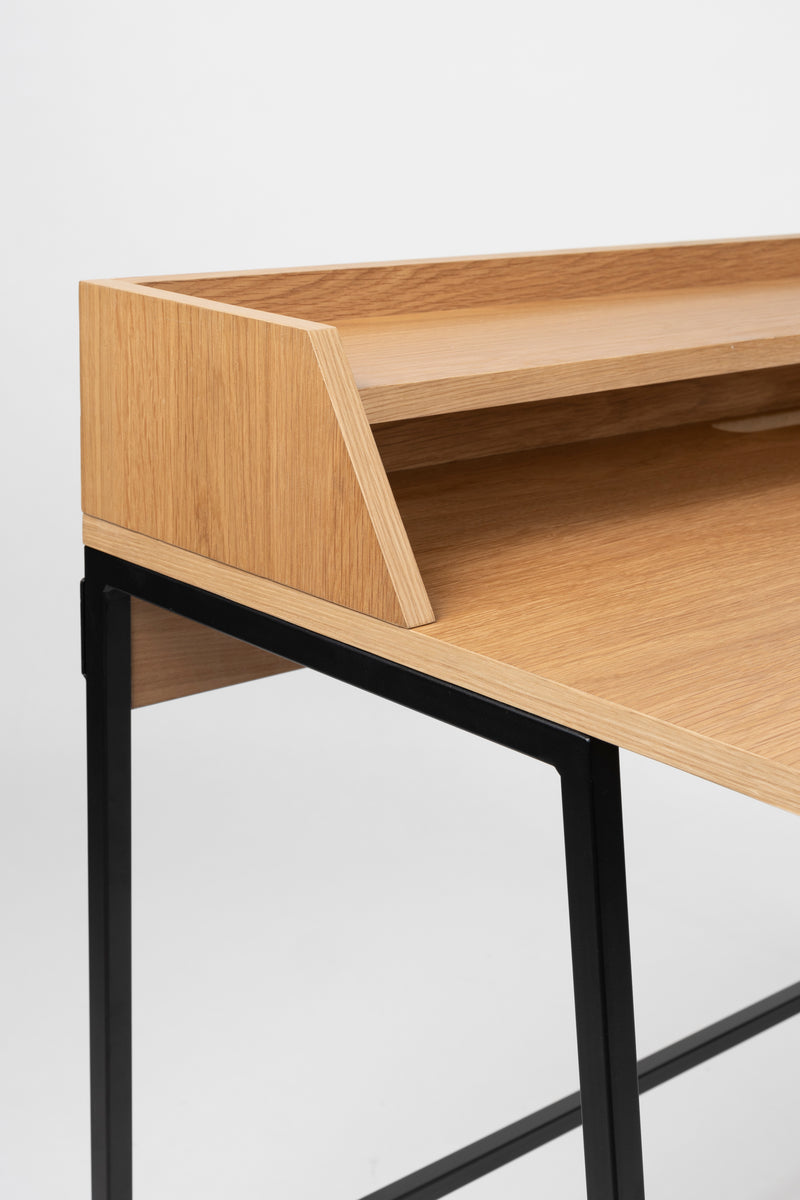 Bureau Giorgio Eikenfineer Naturel 120x60 cm-Bureaus-Creating Home