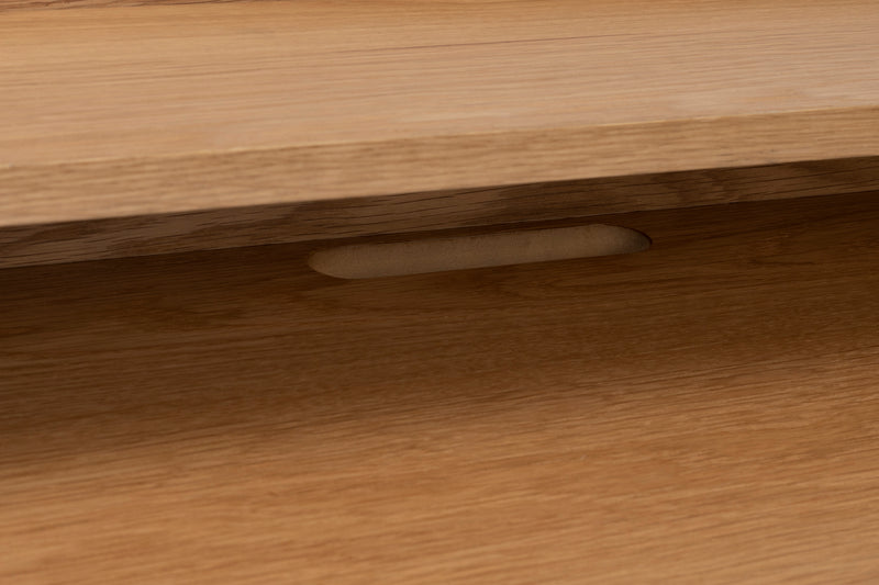 Bureau Giorgio Eikenfineer Naturel 120x60 cm-Bureaus-Creating Home