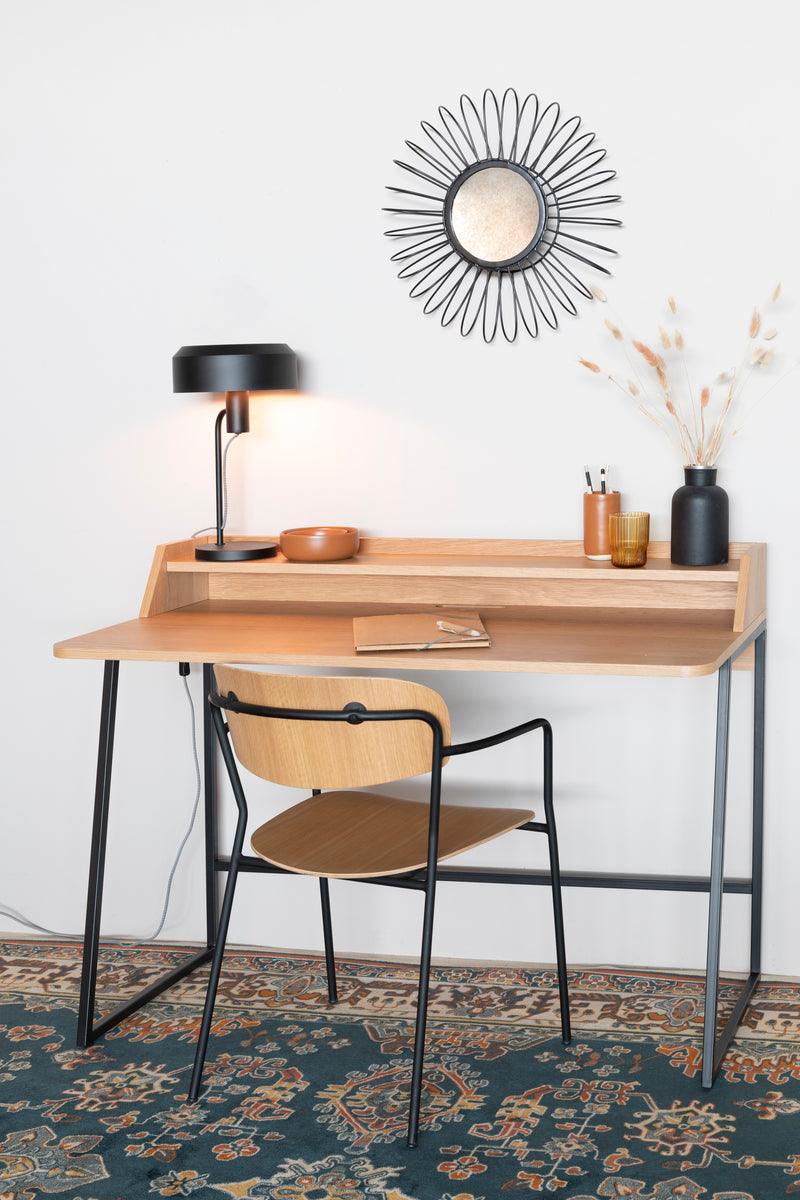 Bureau Giorgio Eikenfineer Naturel 120x60 cm-Bureaus-Creating Home