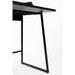 Bureau Giorgio Eikenfineer Zwart 120x60 cm-Bureaus-Creating Home