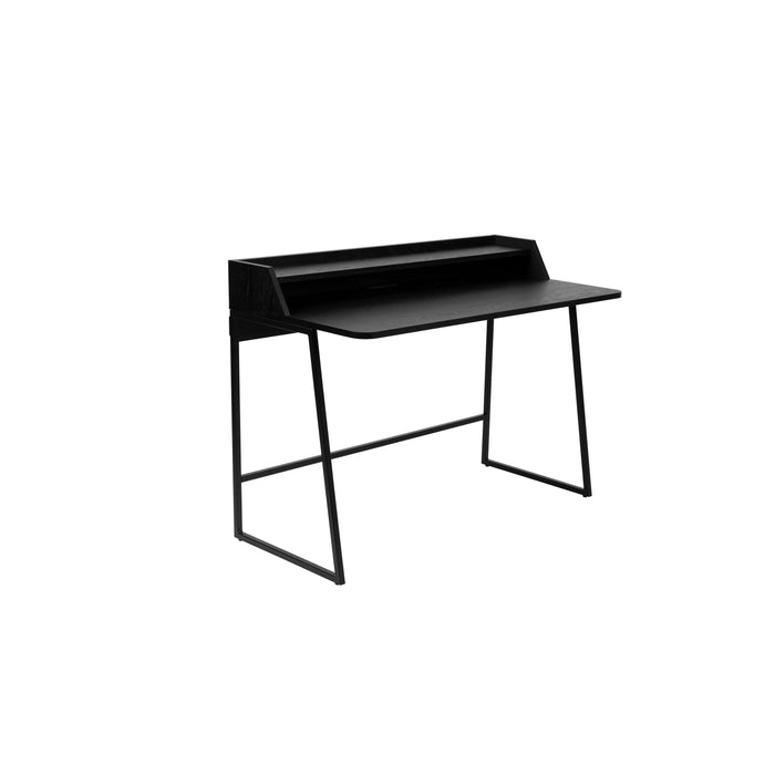 Bureau Giorgio Eikenfineer Zwart 120x60 cm