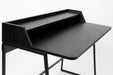 Bureau Giorgio Eikenfineer Zwart 120x60 cm-Bureaus-Creating Home