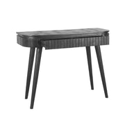 Bureau Nils Zwart Mangohout 100 cm 100x38x77 cm-Bureaus-LABEL51