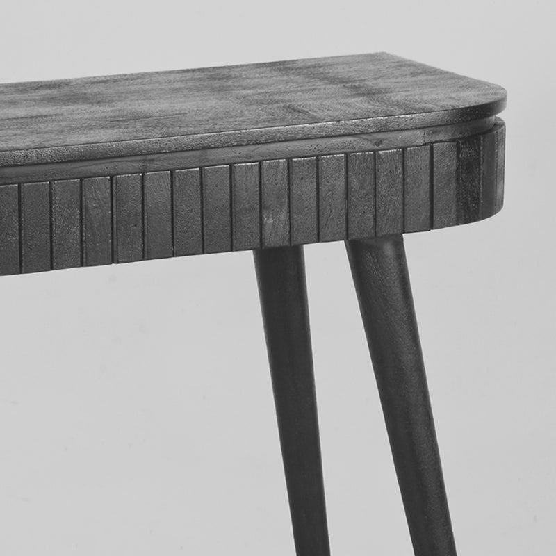 Bureau Nils Zwart Mangohout 100 cm 100x38x77 cm-Bureaus-LABEL51