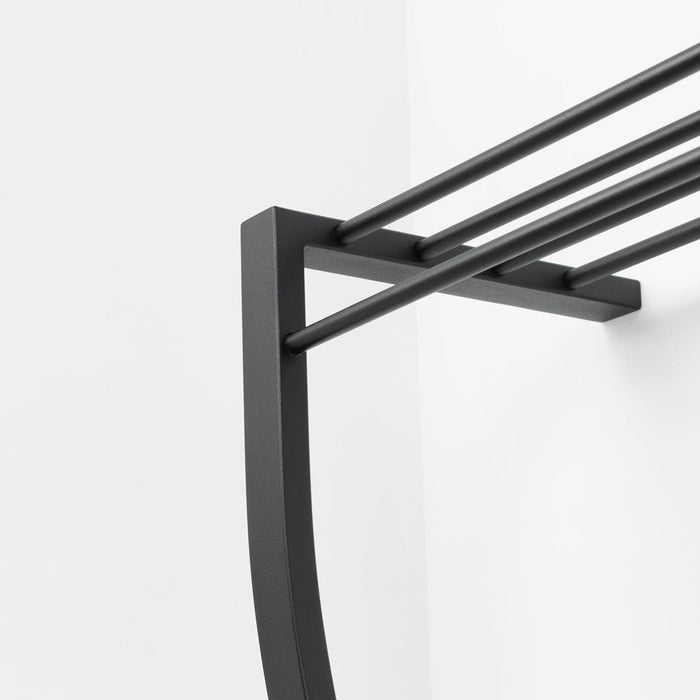 CARVE 1 Wandkapstok - Zwart Spinder Design-Kapstokken-Spinder