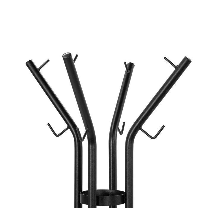 CHARLY vrijstaande kapstok - Zwart-Kapstokken-Spinder