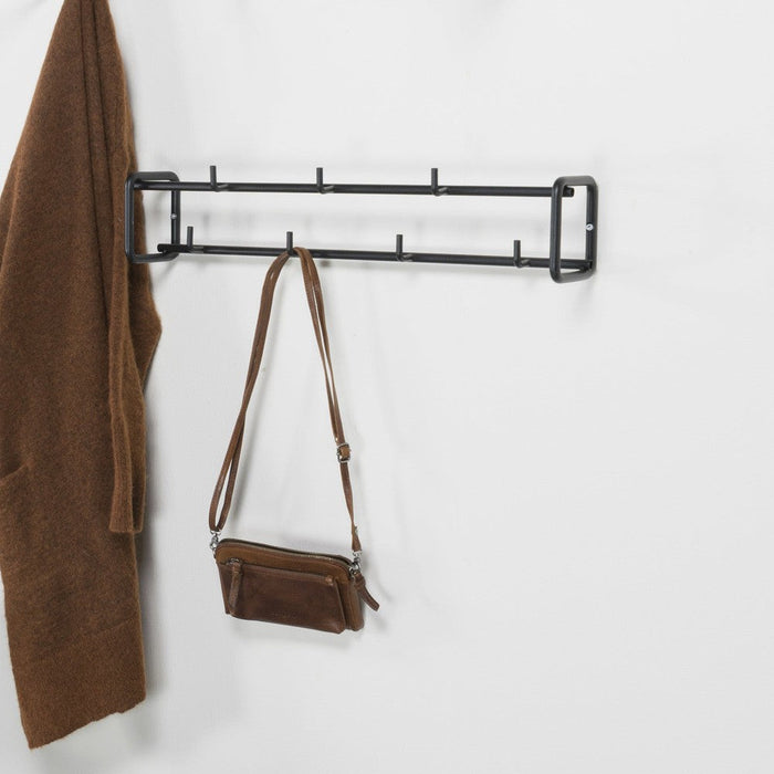 CLINT 1 Wandkapstok - Zwart-Kapstokken-Spinder