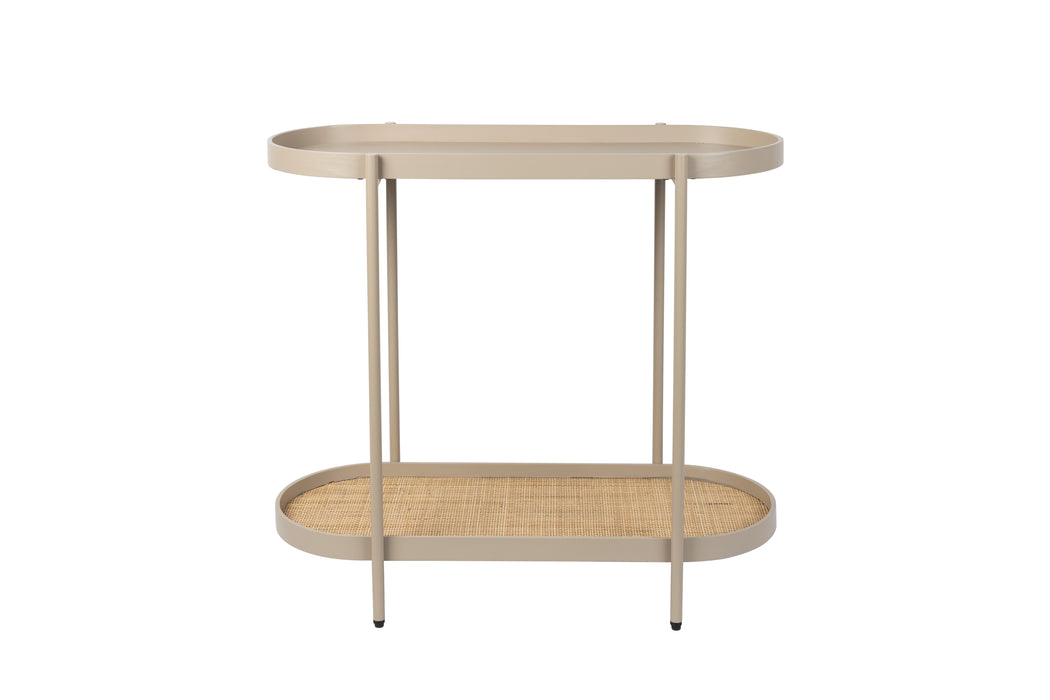 Consoletafel Amaya MDF Beige 39x85 cm-Consoletafels-Creating Home