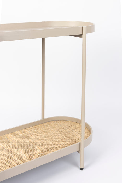 Consoletafel Amaya MDF Beige 39x85 cm-Consoletafels-Creating Home