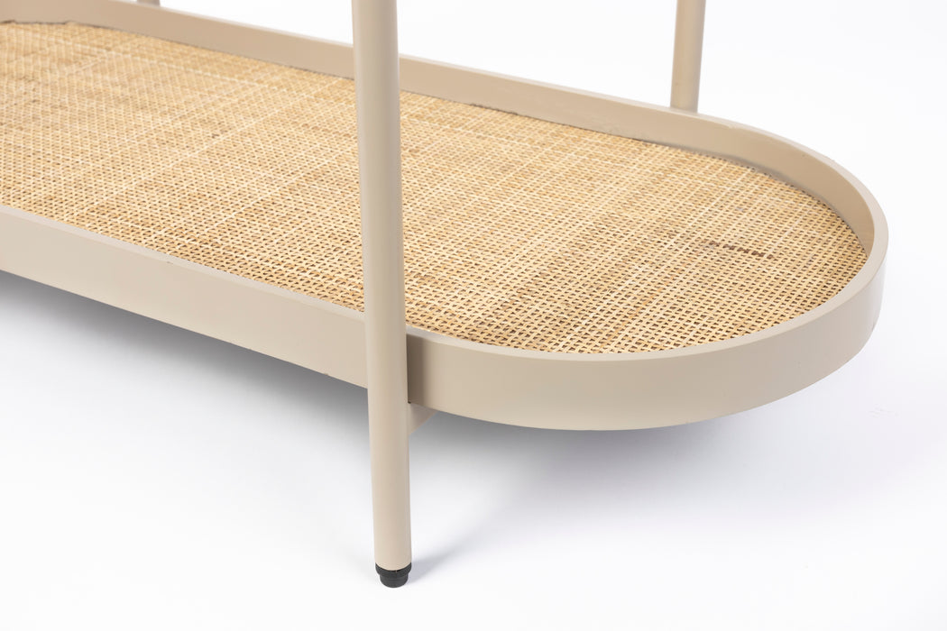 Consoletafel Amaya MDF Beige 39x85 cm-Consoletafels-Creating Home