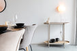 Consoletafel Amaya MDF Beige 39x85 cm-Consoletafels-Creating Home