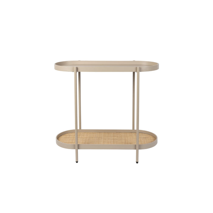 Consoletafel Amaya MDF Beige 39x85 cm-Consoletafels-Creating Home