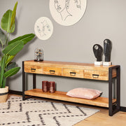 Consoletafel Boaz 180 cm 180x35x76 cm-Consoletafels-Starfurn