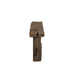 Consoletafel Brut Gerecycled Hout Bruin 150x35x75 cm-Consoletafels-J-Line