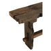 Consoletafel Brut Gerecycled Hout Bruin 150x35x75 cm-Consoletafels-J-Line