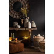 Consoletafel Brut Gerecycled Hout Bruin 150x35x75 cm-Consoletafels-J-Line