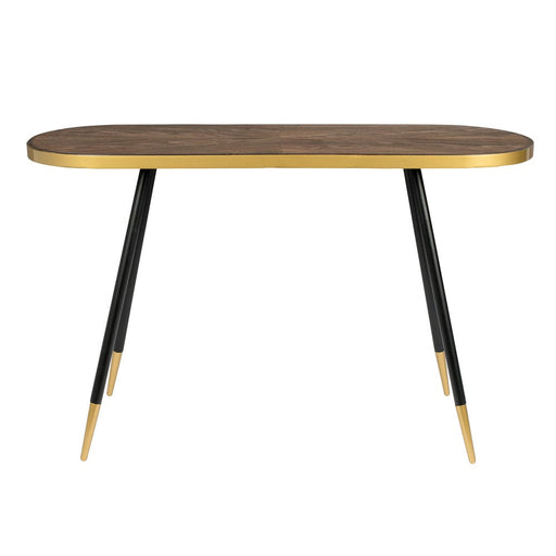 Consoletafel Denise Ash veneer Goud 41x121 cm-Consoletafels-Creating Home