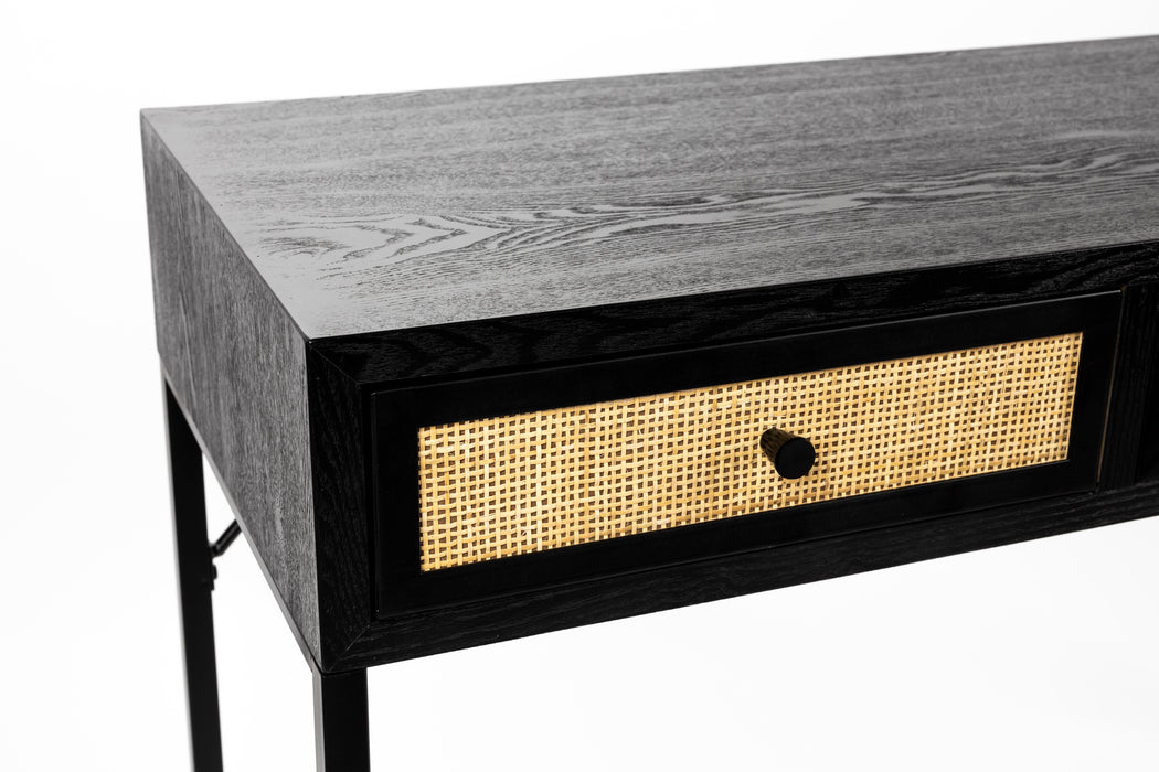 Consoletafel Guuji MDF Zwart 40x120 cm-Consoletafels-Creating Home