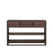 Consoletafel Peru Mangohout Bruin-Consoletafels-LABEL51