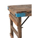 Consoletafel Verouderd Gerecycled Hout, ijzer Bruin-Consoletafels-J-Line
