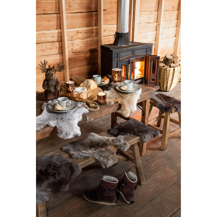 Consoletafel Verouderd Gerecycled Hout, ijzer Bruin-Consoletafels-J-Line