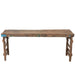 Consoletafel Verouderd Gerecycled Hout, ijzer Bruin-Consoletafels-J-Line