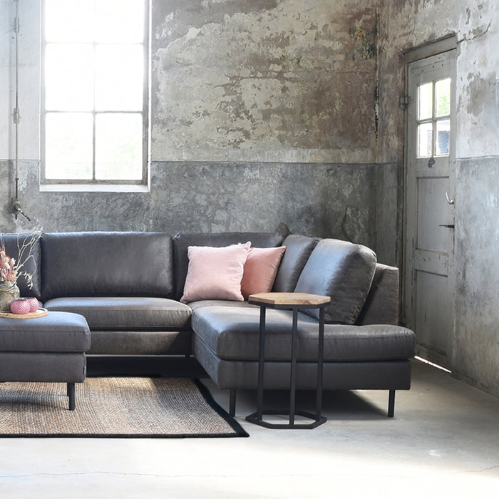 D-MAXX Bijzettafel Slide - Rough - Mangohout-Bijzettafels-LABEL51