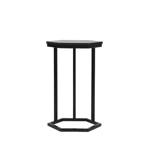 D-MAXX Bijzettafel Slide - Zwart - Mangohout-Bijzettafels-LABEL51