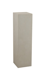 Decoratie Beige Magnesium Rechthoekig 28 cm 28x28x101.5 cm-Wanddecoratie-J-Line