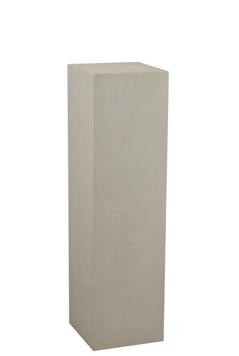 Decoratie Beige Magnesium Rechthoekig 28 cm 28x28x101.5 cm-Wanddecoratie-J-Line