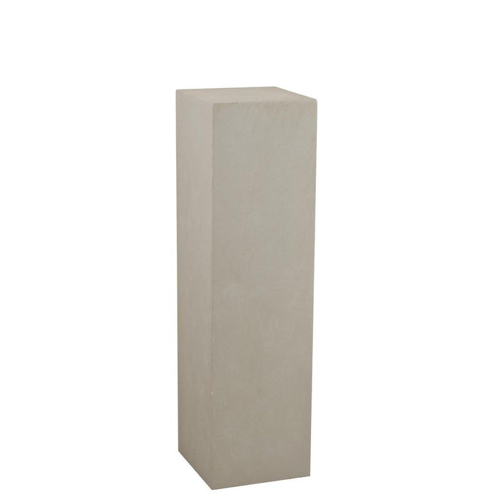 Decoratie Beige Magnesium Rechthoekig 28 cm 28x28x101.5 cm-Wanddecoratie-J-Line