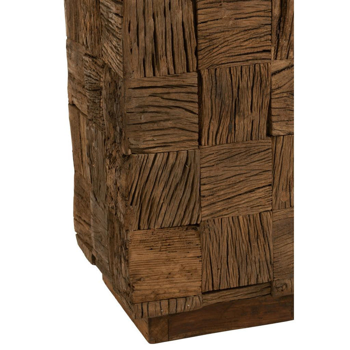 Decoratie Naturel Recycled hout M 30 cm-Wanddecoratie-J-Line